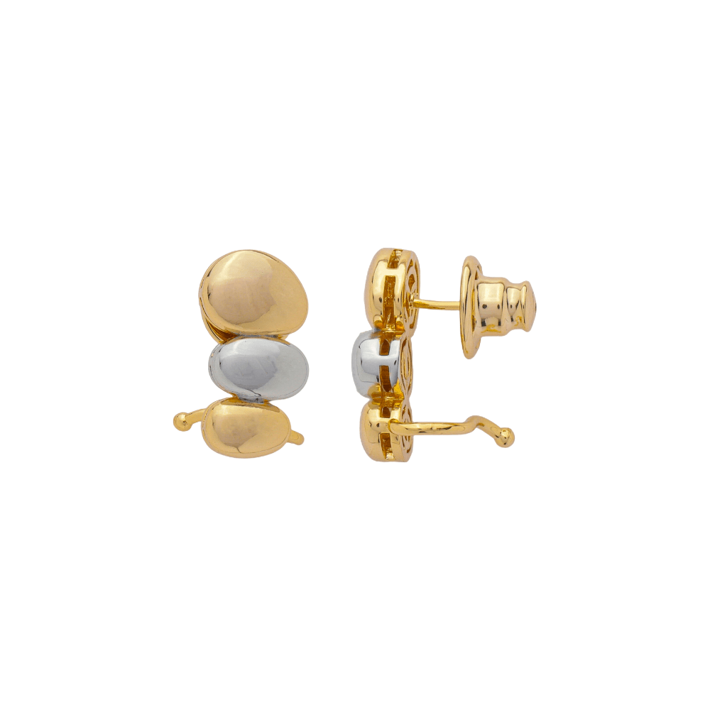 Brinco earcuff Pop duo